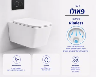 חבילה בהרכבה עצמית למיכל הדחה סמוי GROHE גרואה שמתאים לקירות בלוקים ובטון כולל לחצן ואסלה לבחירתכם דגם 488 גרואה