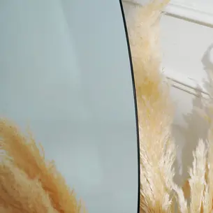 מראת גוף מרחפת עגולה לתליה ללא מסגרת קוטר 150 ס"מ דגם 88021C