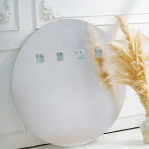 מראת גוף מרחפת עגולה לתליה ללא מסגרת קוטר 140 ס"מ דגם 88020C